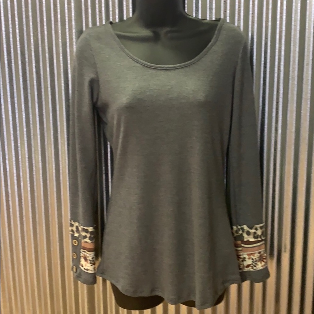 Navy Thermal Top